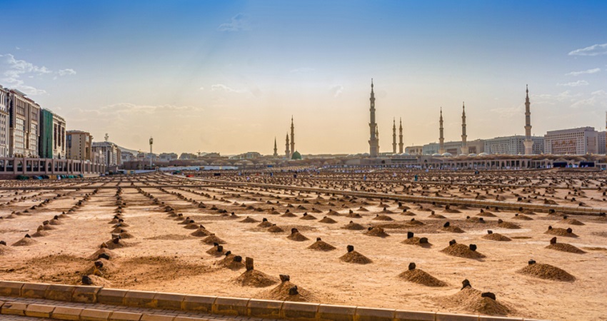 Jannat al-Baqi cemetery in Madinah