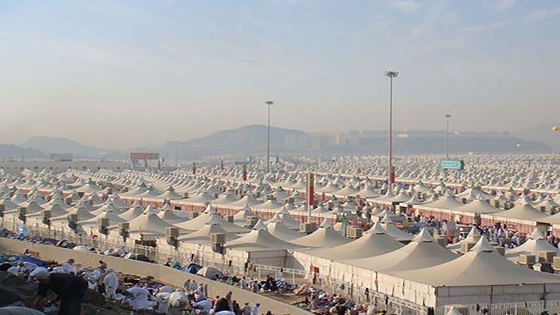 Mina during Hajj